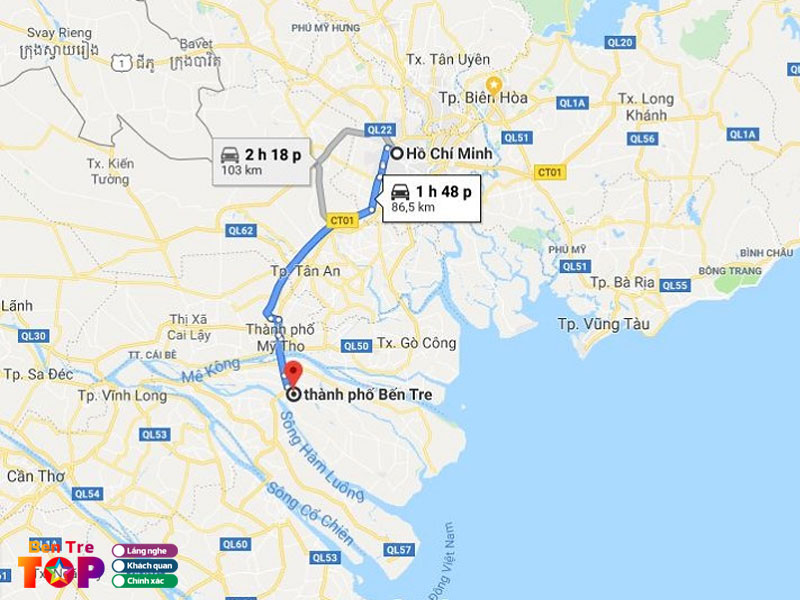 khoang-cach-tu-thanh-pho-ho-chi-minh-ben-tre-bentretoplist